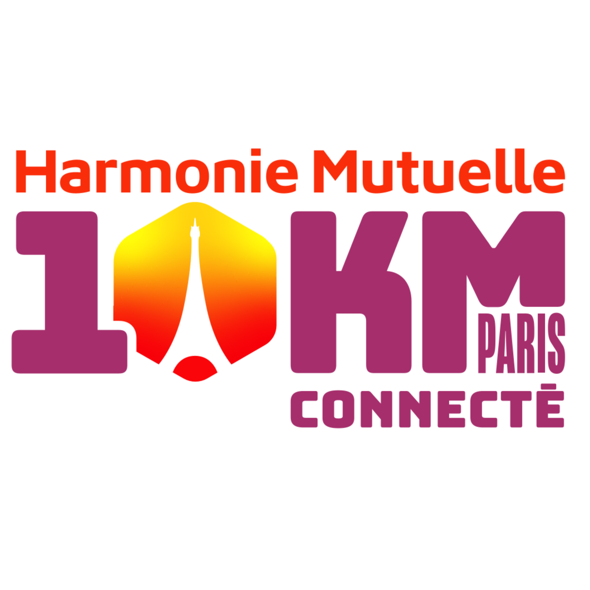 10 km logo 2026 h rvb
